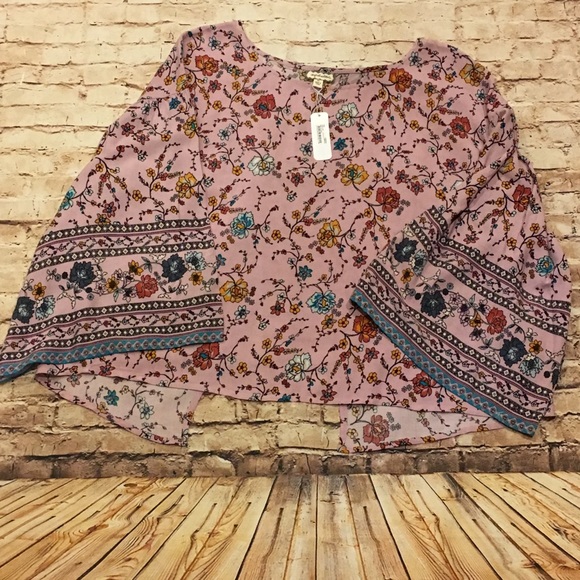 🌸 NWT Beautiful Mauve Top 🌸 - Picture 2 of 7